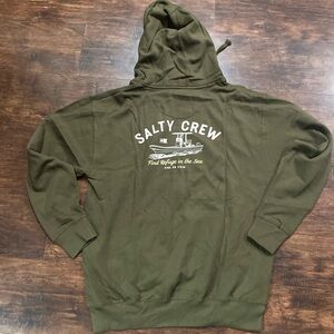 Salty Crew Forest Green Graphic Hoodie